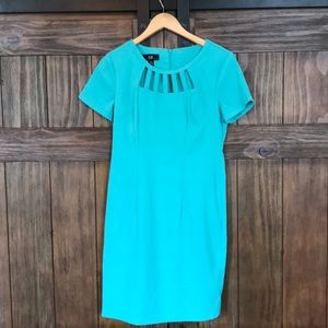 AGB size 6 green dress